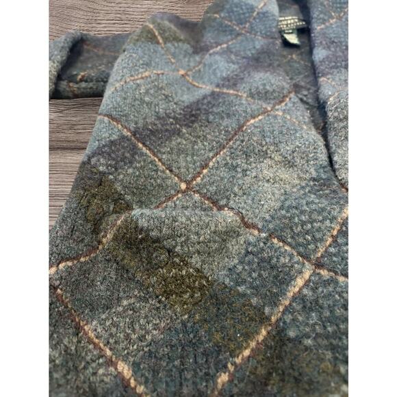 Vintage Ralph Lauren Sweater Green Wool/Hand Knitted - Picture 4 of 9